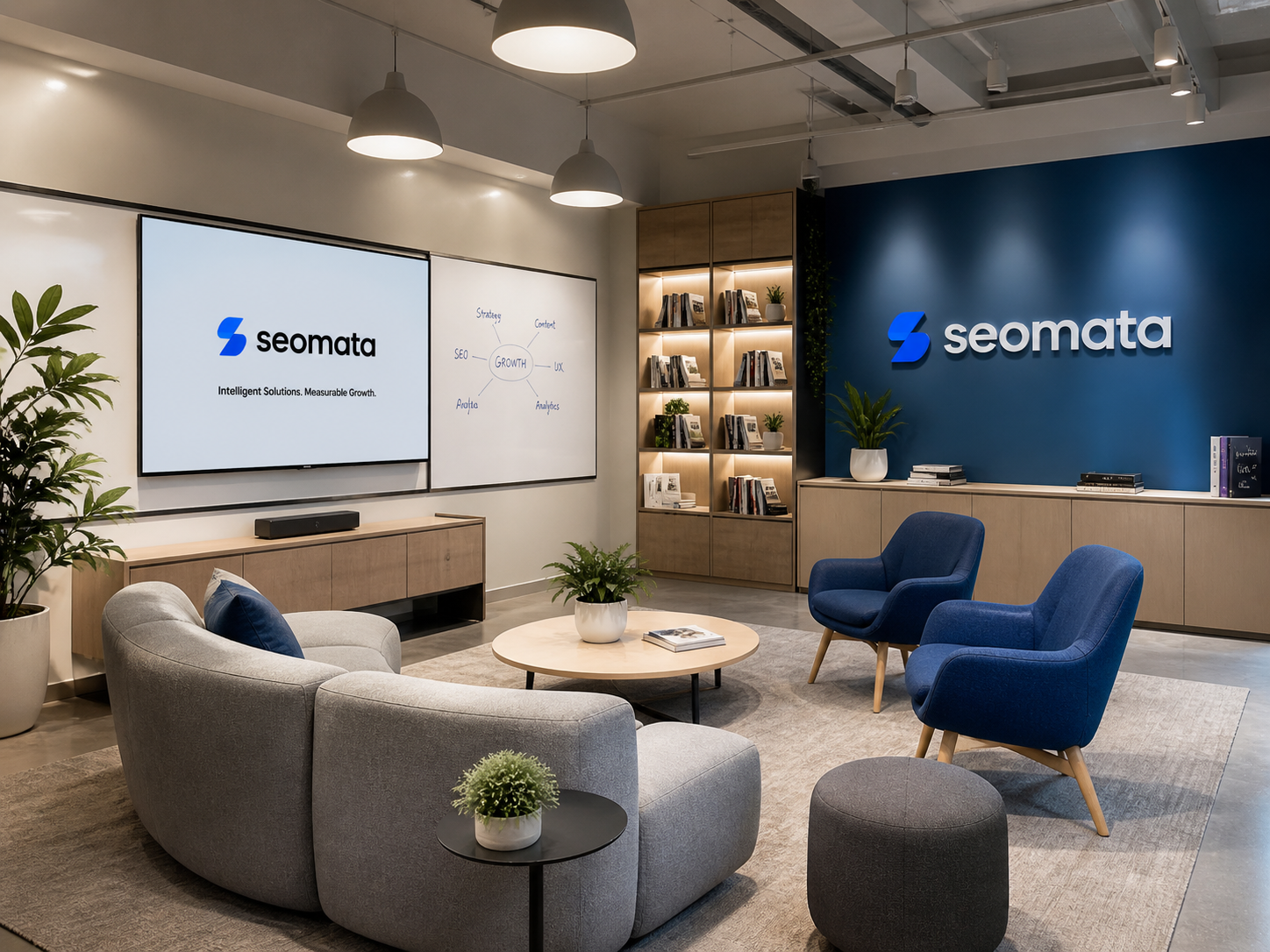 SeoMata office and team working area
